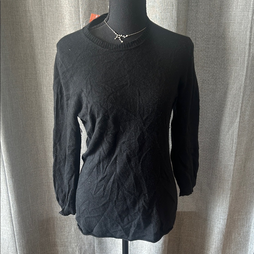J. Crew Classic Black Women's Pullover Sweater